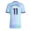 Arsenal Gabriel Martinelli #11 Tredjedrakt 2024-25 Kortermet